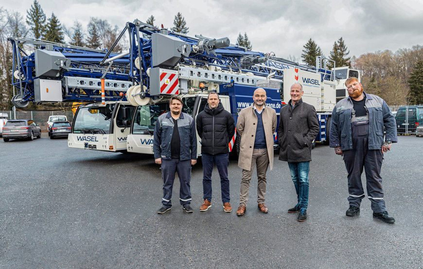 Wasel invests in two new Liebherr mobile construction cranes